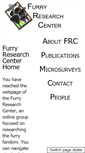 Mobile Screenshot of furcenter.org